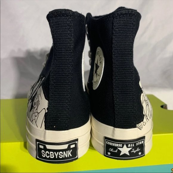 Converse x Scooby Doo CTAS Hi Top Sneaker RARE - Picture 6 of 7